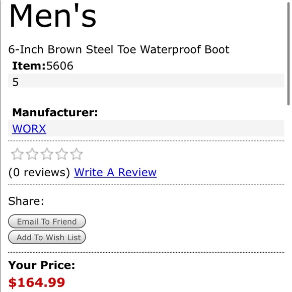 Red Wing Worx Steel Toe Work Boots - Picture 15 of 16